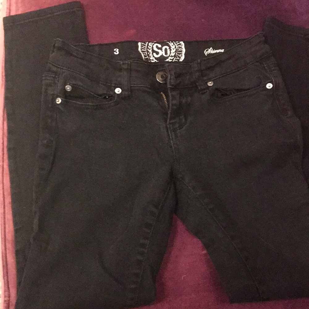 🖤Black Jeans